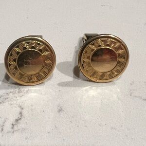 Vintage Gold Cufflinks